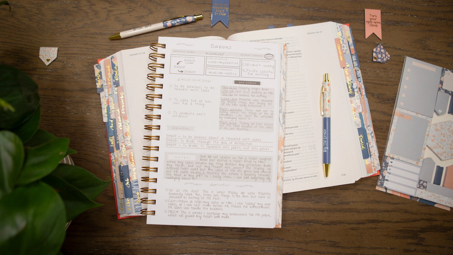 Bible Study Journal | Verse Mapping Journal