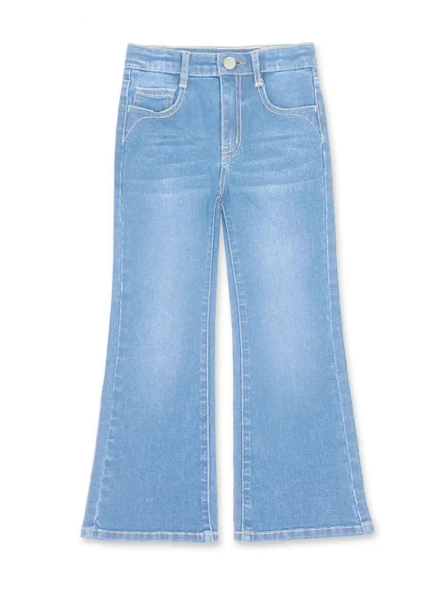 Classic Bootcut Light Denim Jeans