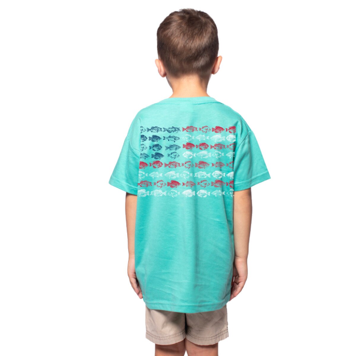 Fish Flag Crew T-shirt