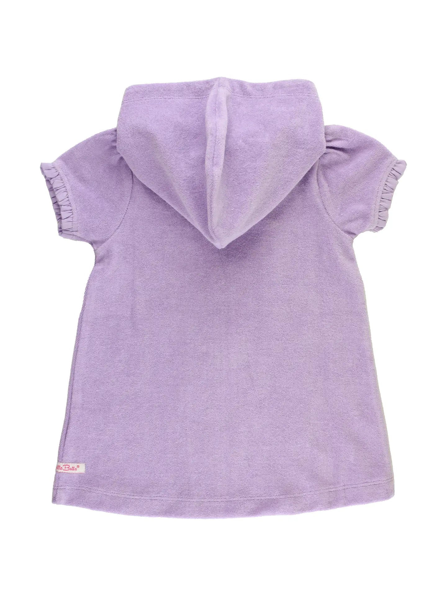 Lavender Terry Full-Zip Cover Up