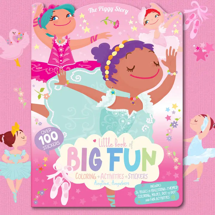 Little Book of Big Fun Assortment- Ballerina, Unicorn, Horse & Koala