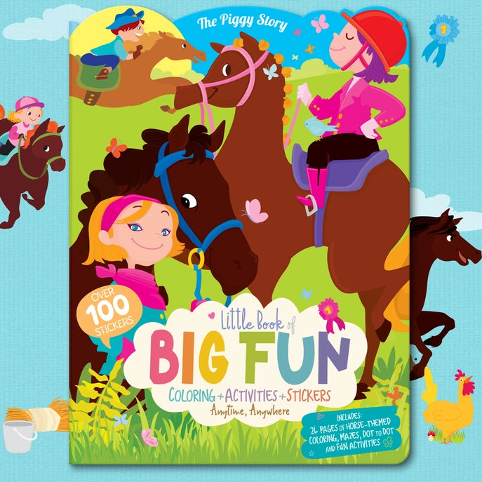 Little Book of Big Fun Assortment- Ballerina, Unicorn, Horse & Koala