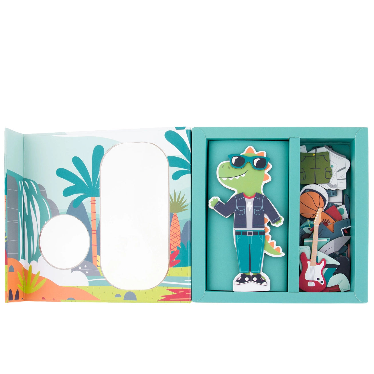 Magnetic Dress-Up Box Set Dino/Lion