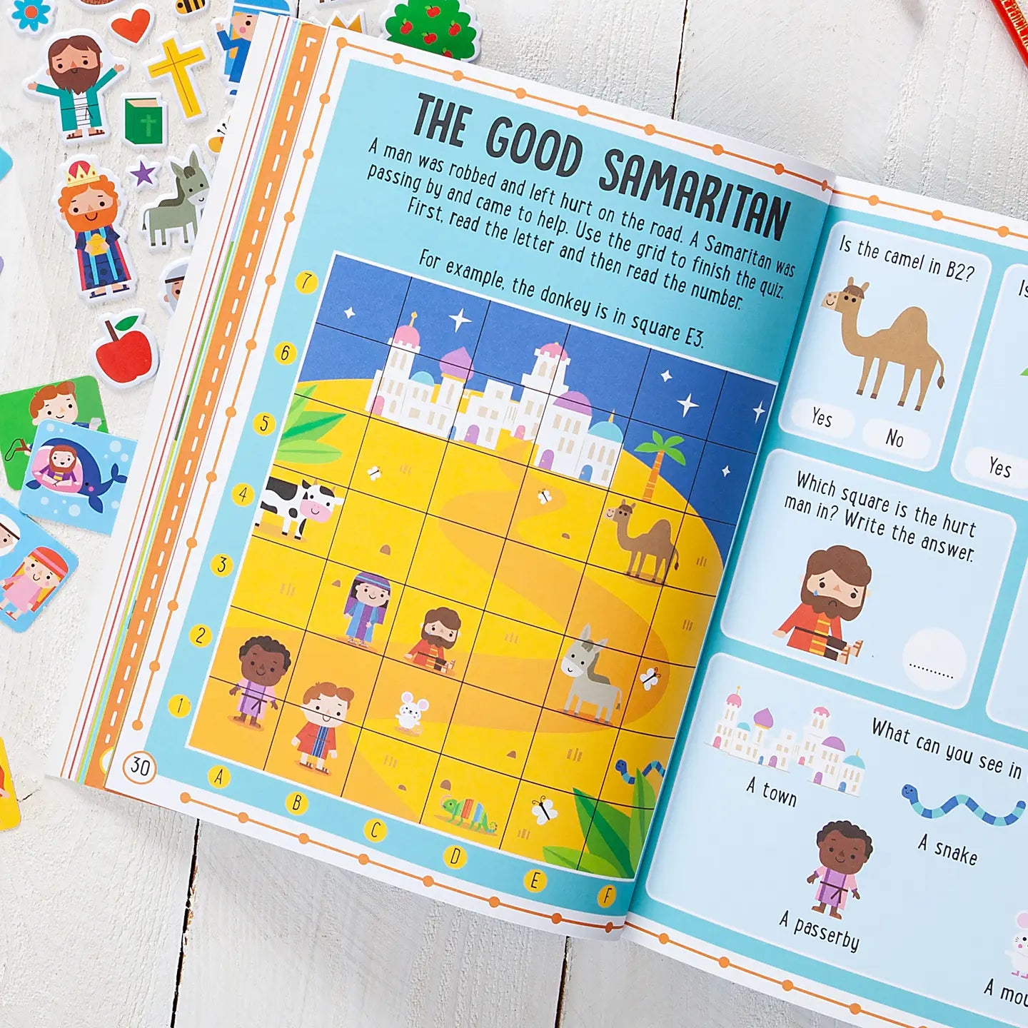 My Bible Stories Activity Book Blue