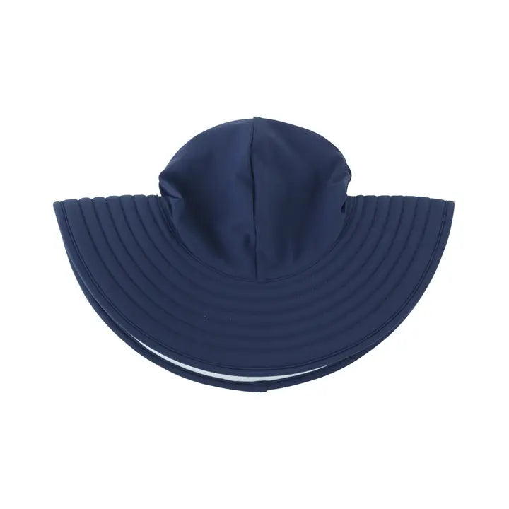 Reversible Navy Swim Hat