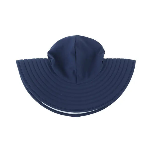 Reversible Navy Swim Hat