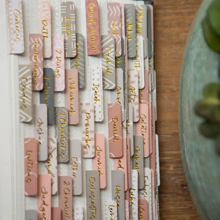 Bible Tabs | Neutral Bible Index Tabs