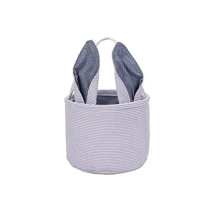 Purple Easter Bunny Ear Baskets