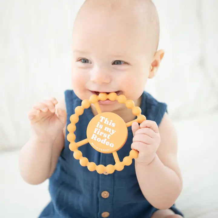 This Is My First Rodeo Happy Teether
