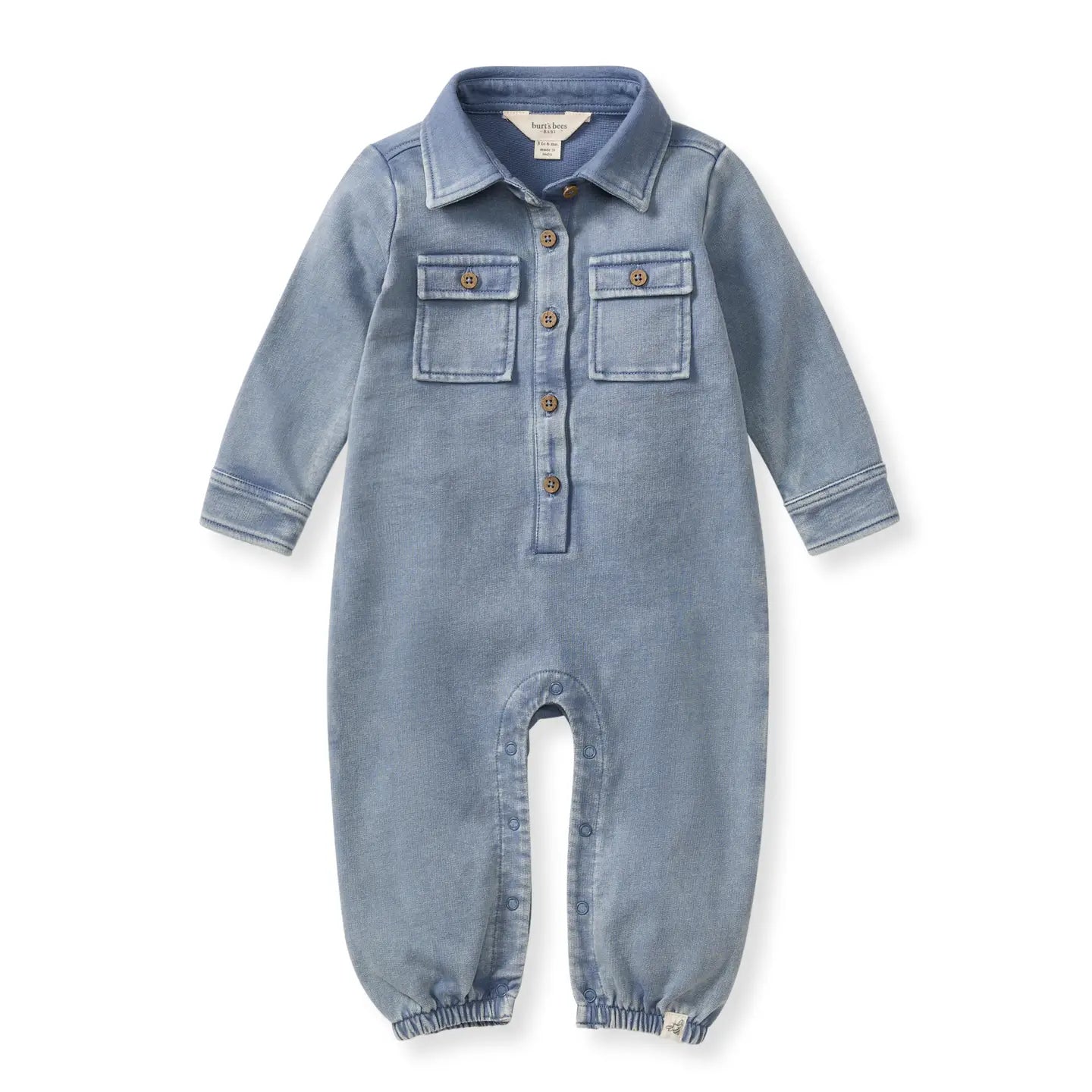 Acid Wash Infant Jumpsuit
