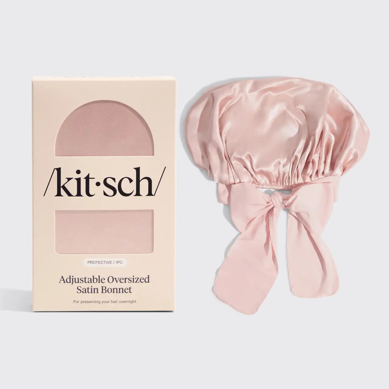 Adjustable Oversized Bonnet-Blush