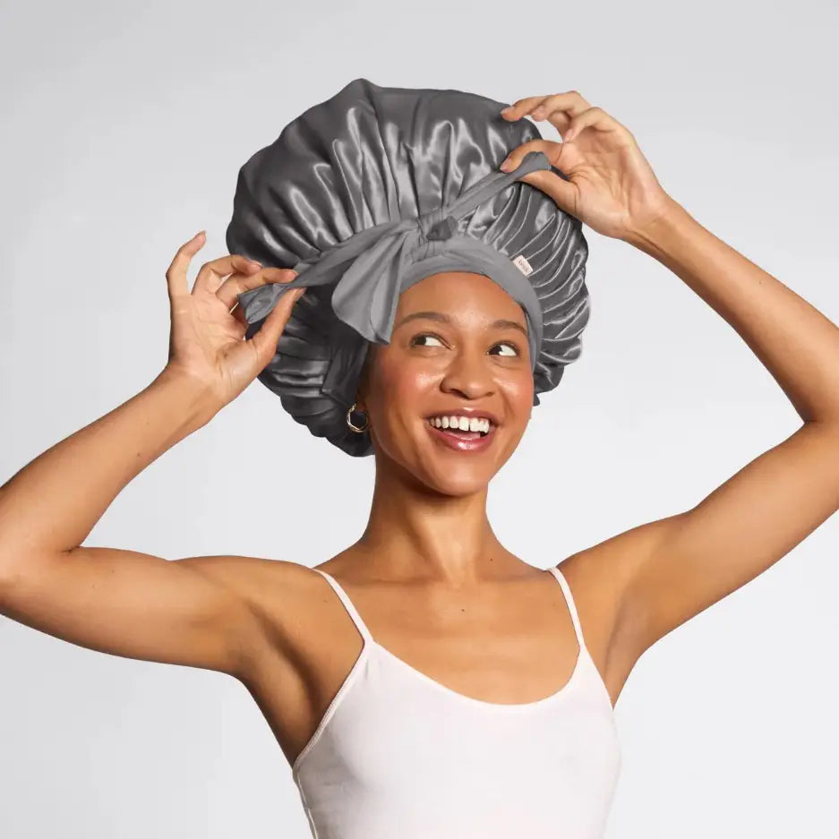 Adjustable Oversized Satin Bonnet