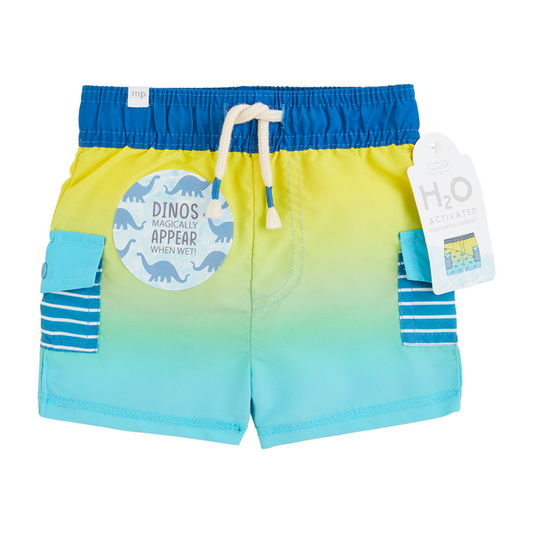 Boys' Dino Color Change Swim Trunks