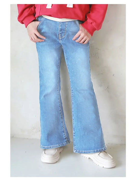 Classic Bootcut Light Denim Jeans