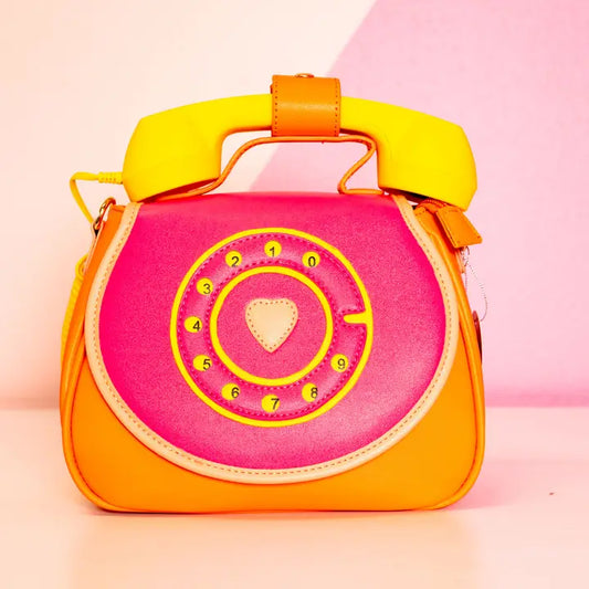 Ring Ring Phone Convertible Handbag Fruity Fresh Pink