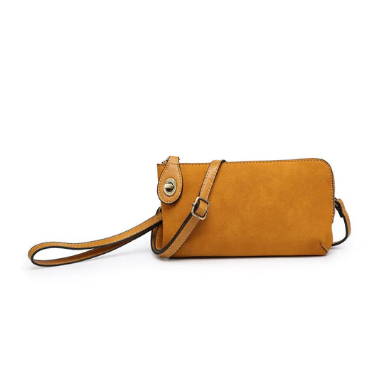 Kendall Crossbody/Clutch Handbag-Brown