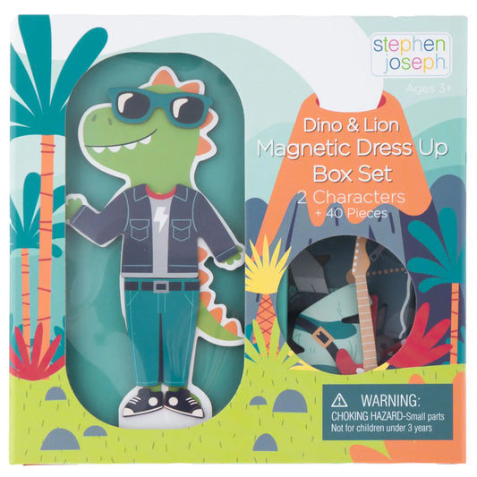 Magnetic Dress-Up Box Set Dino/Lion
