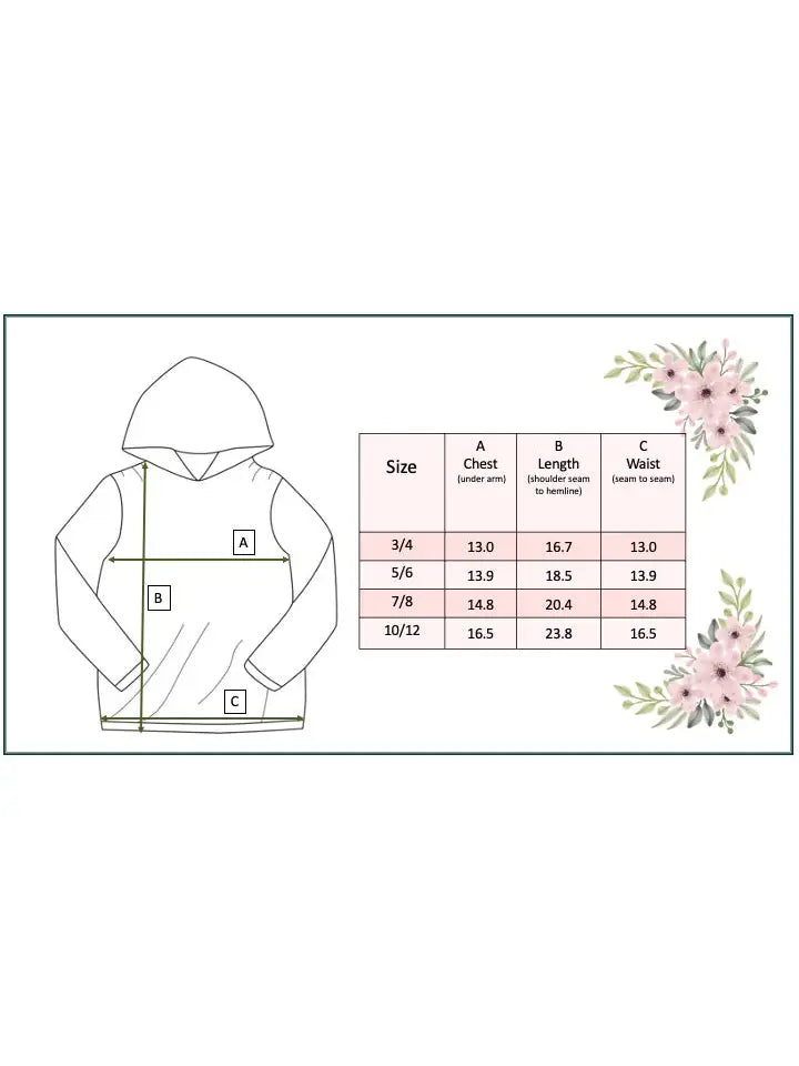 Kids Pink Leopard Stripe Long Sleeve Hoodie Shirt