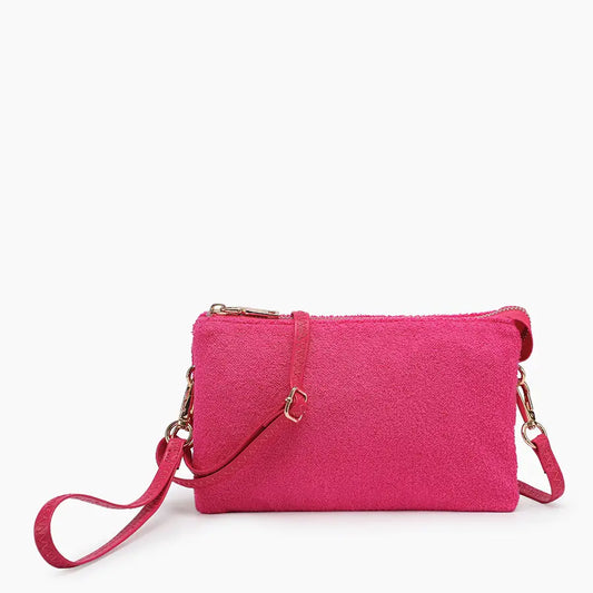 Riley Terry Cloth Crossbody/Wristlet