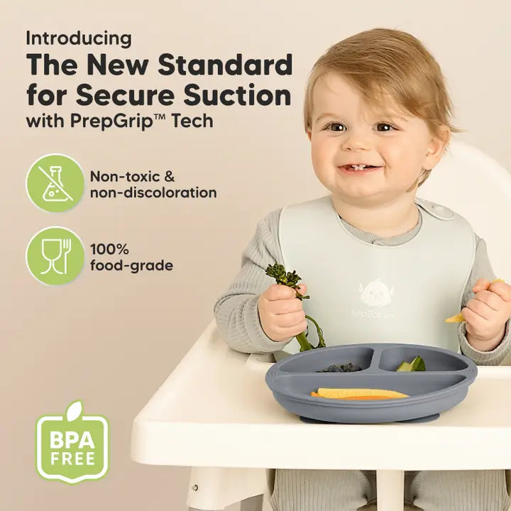 3pk Prep Suction Plates for Baby Slate