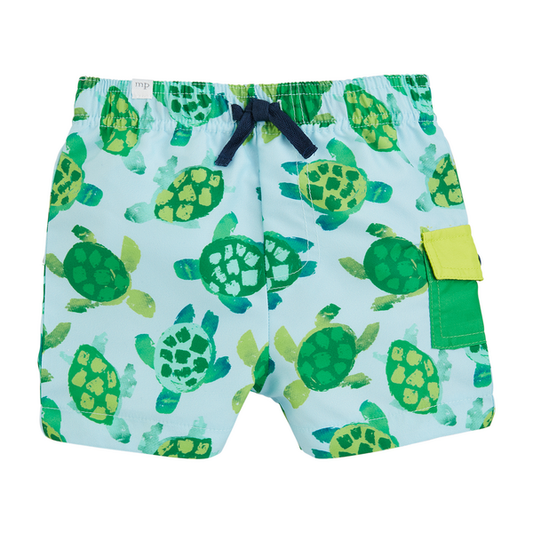 Boys' Turtle Swim Trunks