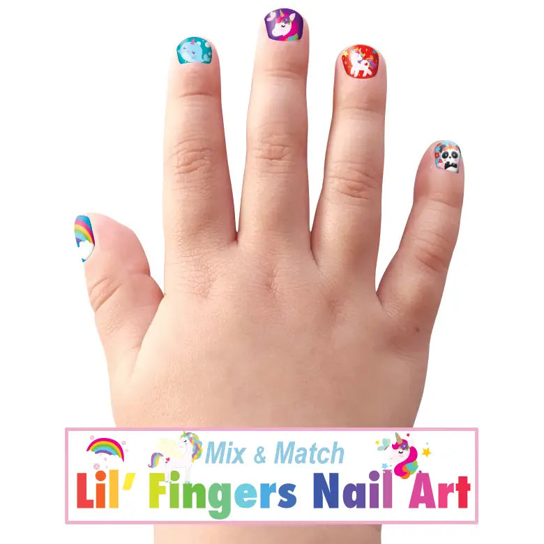 Unicorn Bracelet and Nail Sticker Gift Pack