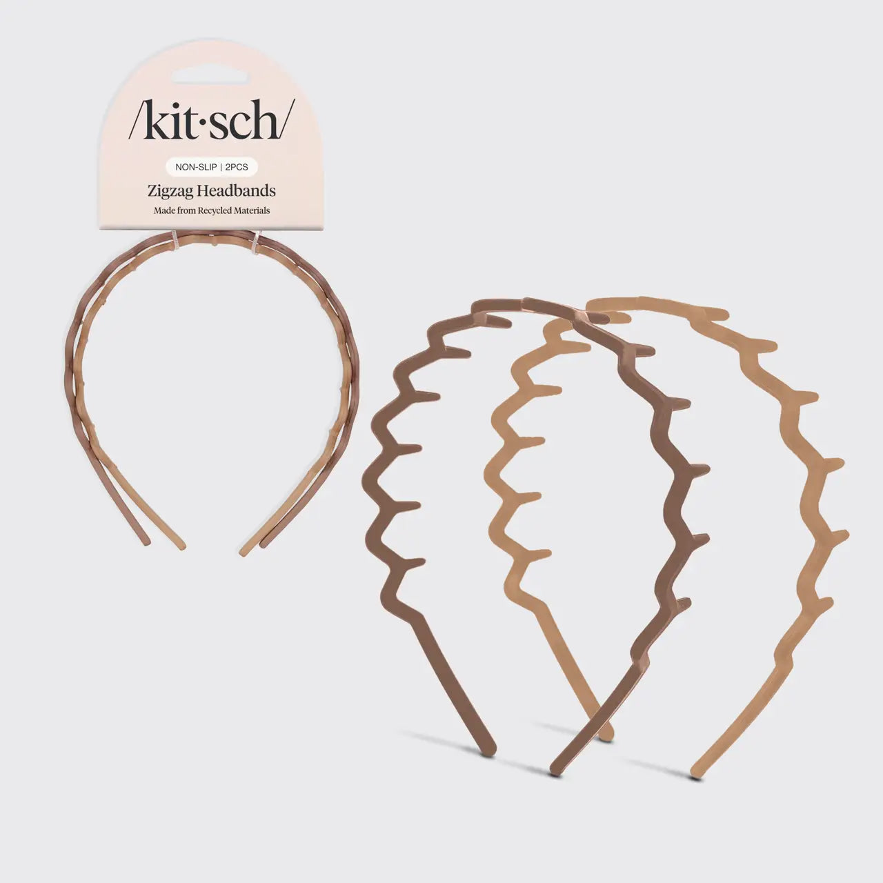 Zig Zag Headband 2pc Neutral