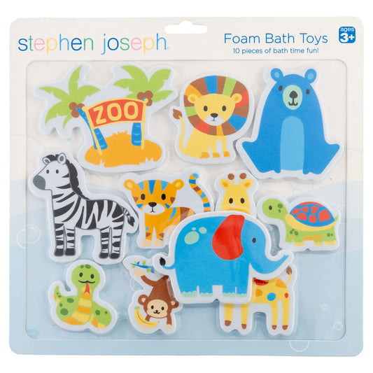 Zoo Foam Bath Toys