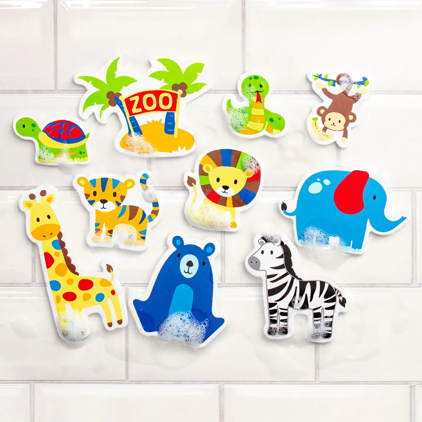 Zoo Foam Bath Toys